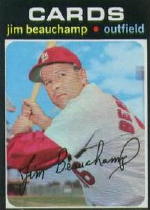 1971 Topps Baseball Cards      322     Jim Beauchamp